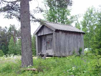 Härbre från 1639 i Lungre, Kyrkås i Jämtland