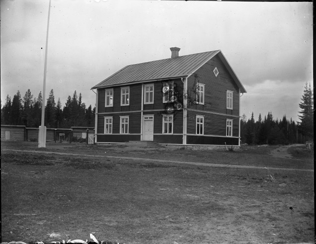 Kyrkås sockenstuga omkr 1905