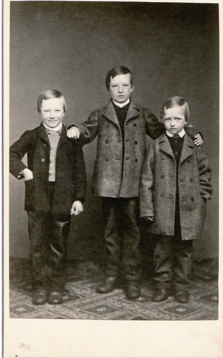 Jonas,Ante and Hans Hansson 1869