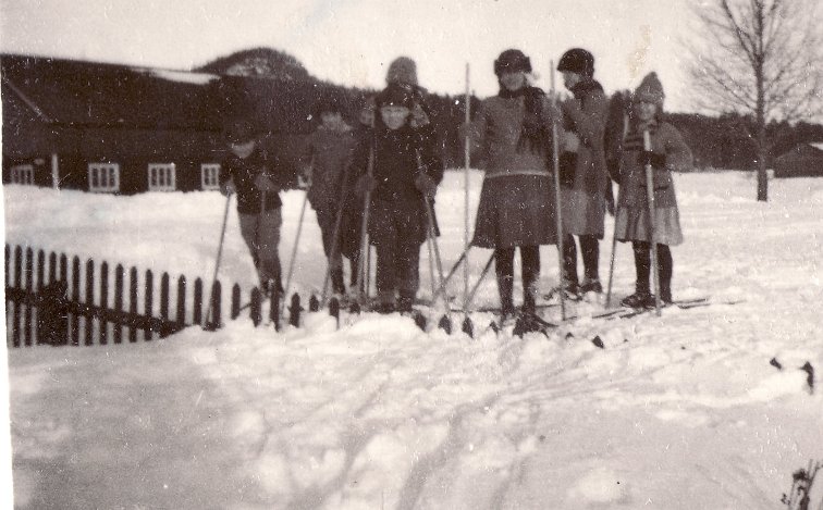 Skidåkare på Katrinehill