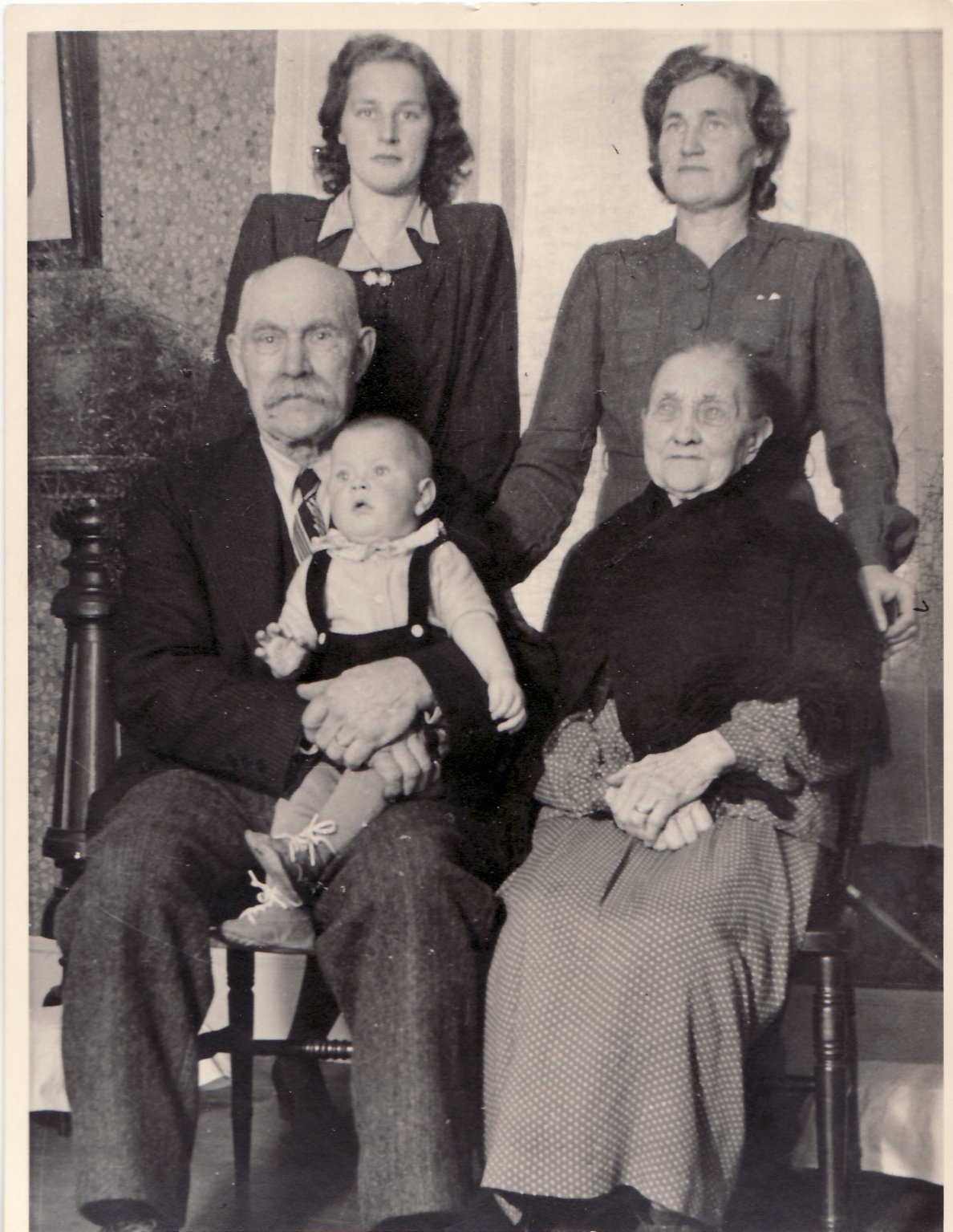 Fem generationer Nilsson i Torsgård